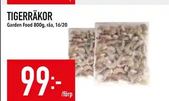 Matdax TIGERRÄKOR erbjuda