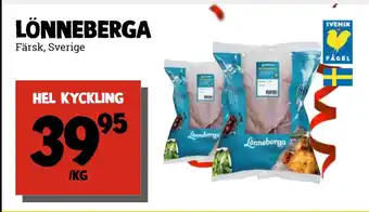 MatArket hel kyckling erbjuda