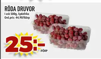 RÖDA DRUVOR