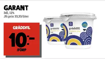 MatArket gräddfil erbjuda
