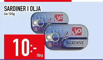 Matdax SARDINER I OLJA erbjuda