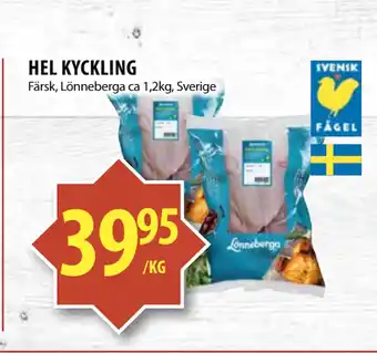 Matvärlden Tensta HEL KYCKLING erbjuda