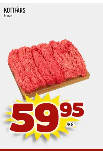 Prisma Mat KÖTTFÄRS erbjuda
