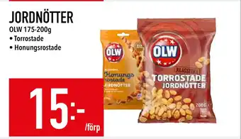 Matdax JORDNÖTTER erbjuda