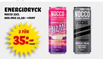 Nelins energidryck erbjuda