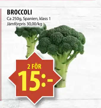 Matvärlden Tensta BROCCOLI erbjuda