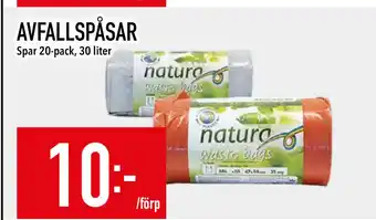 Matdax AVFALLSPÅSAR erbjuda