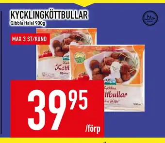 Matdax KYCKLINGKÖTTBULLAR erbjuda