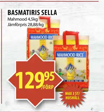 Matvärlden Tensta BASMATIRIS SELLA erbjuda