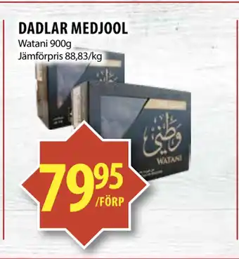Matvärlden Tensta DADLAR MEDJOOL erbjuda
