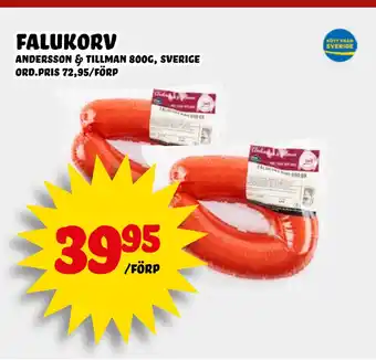 Nelins Falukorv erbjuda