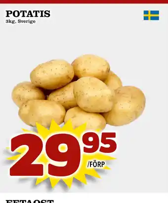 Supergrossen POTATIS erbjuda