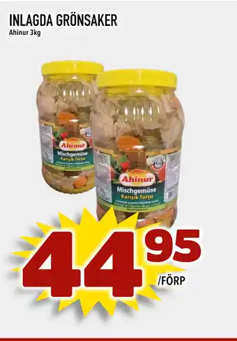 Prisma Mat INLAGDA GRÖNSAKER erbjuda
