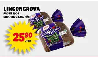 Nelins Lingongrova erbjuda