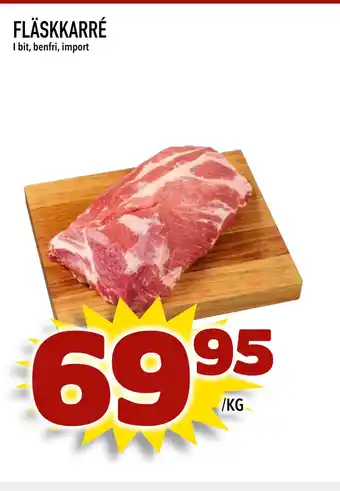 Prisma Mat FLÄSKKARRÉ erbjuda
