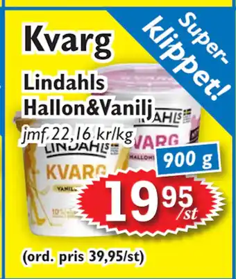 T-jarlen Kvarg erbjuda