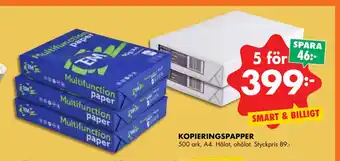 ÖoB KOPIERINGSPAPPER erbjuda