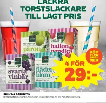 Coop FRUKT- & BÄRDRYCK erbjuda