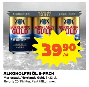Coop ALKOHOLFRI ÖL 6-PACK erbjuda