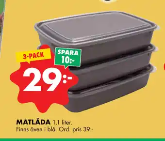 ÖoB MATLÅDA erbjuda