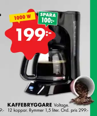 ÖoB KAFFEBRYGGARE erbjuda