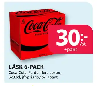 Tempo LÄSK 6-PACK erbjuda
