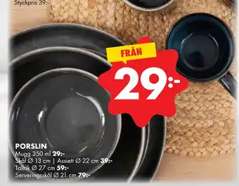 ÖoB PORSLIN erbjuda