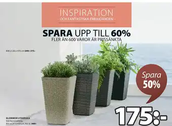 JYSK BLOMMOR UTEKRUKA erbjuda