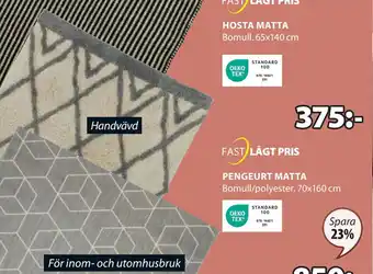 JYSK PENGEURT MATTA erbjuda