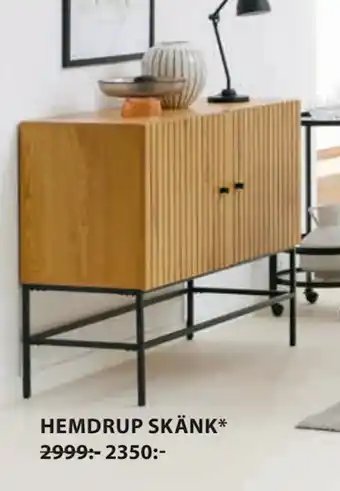 JYSK HEMDRUP SKÄNK erbjuda