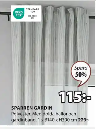 JYSK SPARREN GARDIN erbjuda