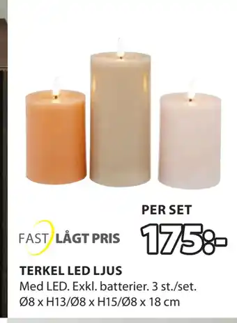 JYSK TERKEL LED LJUS erbjuda