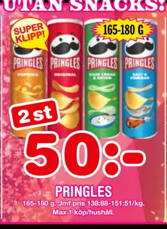 Nya Pulsen PRINGLES erbjuda