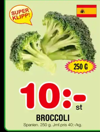 Nya Pulsen BROCCOLI erbjuda