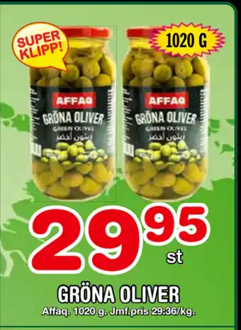 Nya Pulsen GRÖNA OLIVER erbjuda