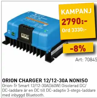 SeaSea ORION CHARGER 12/12-30A NONISO erbjuda