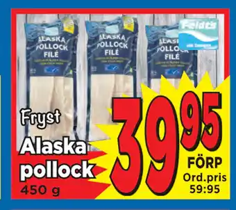 Supergrossen Alaska pollock erbjuda