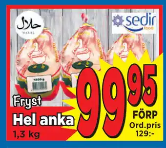 Supergrossen Hel anka erbjuda