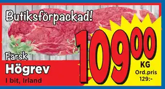 Supergrossen Högrev erbjuda
