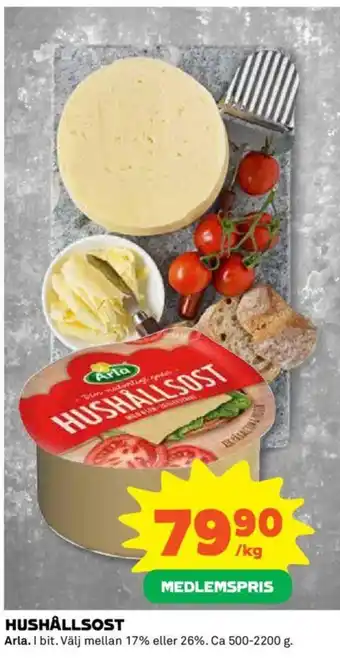 Coop Daglivs HUSHÅLLSOST erbjuda