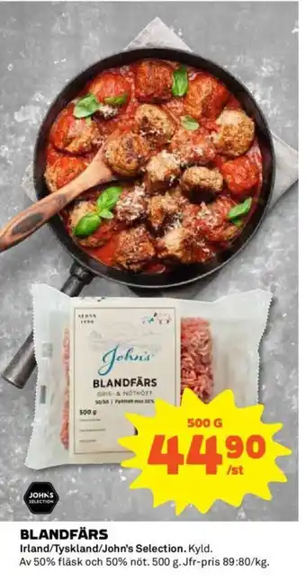 Coop Daglivs BLANDFÄRS erbjuda