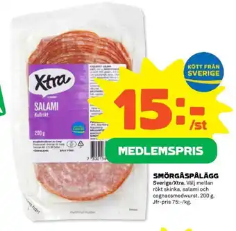 Coop Daglivs SMÖRGÅSPÅLÄGG erbjuda