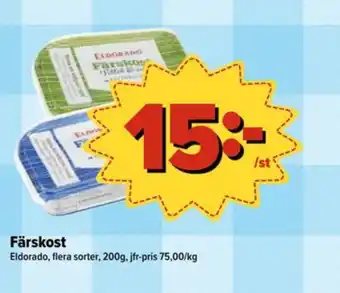 Östenssons Eldorado färskost erbjuda