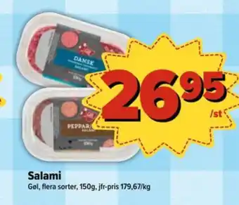 Östenssons Gøl salami erbjuda