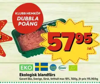 Östenssons Garant blandfärs max 18% erbjuda