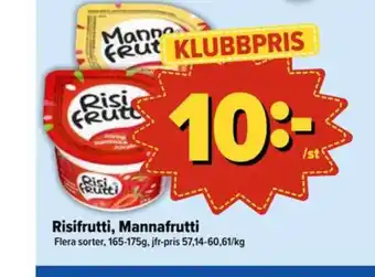 Östenssons Risifrutti mellanmål erbjuda