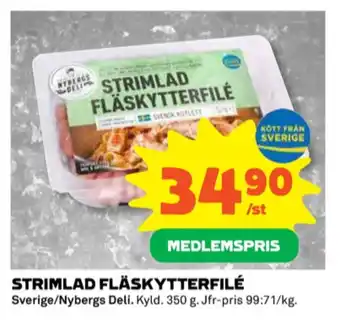 Coop Nybergs deli fläskytterfilé erbjuda