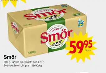 Matöppet Svenskt smör erbjuda