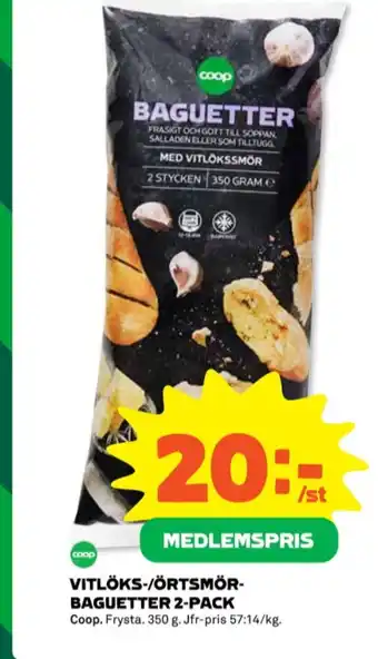 Coop Coop baguetter erbjuda