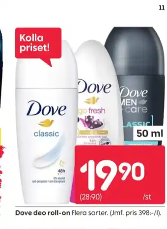 Rusta Axe deodorant roll-on erbjuda